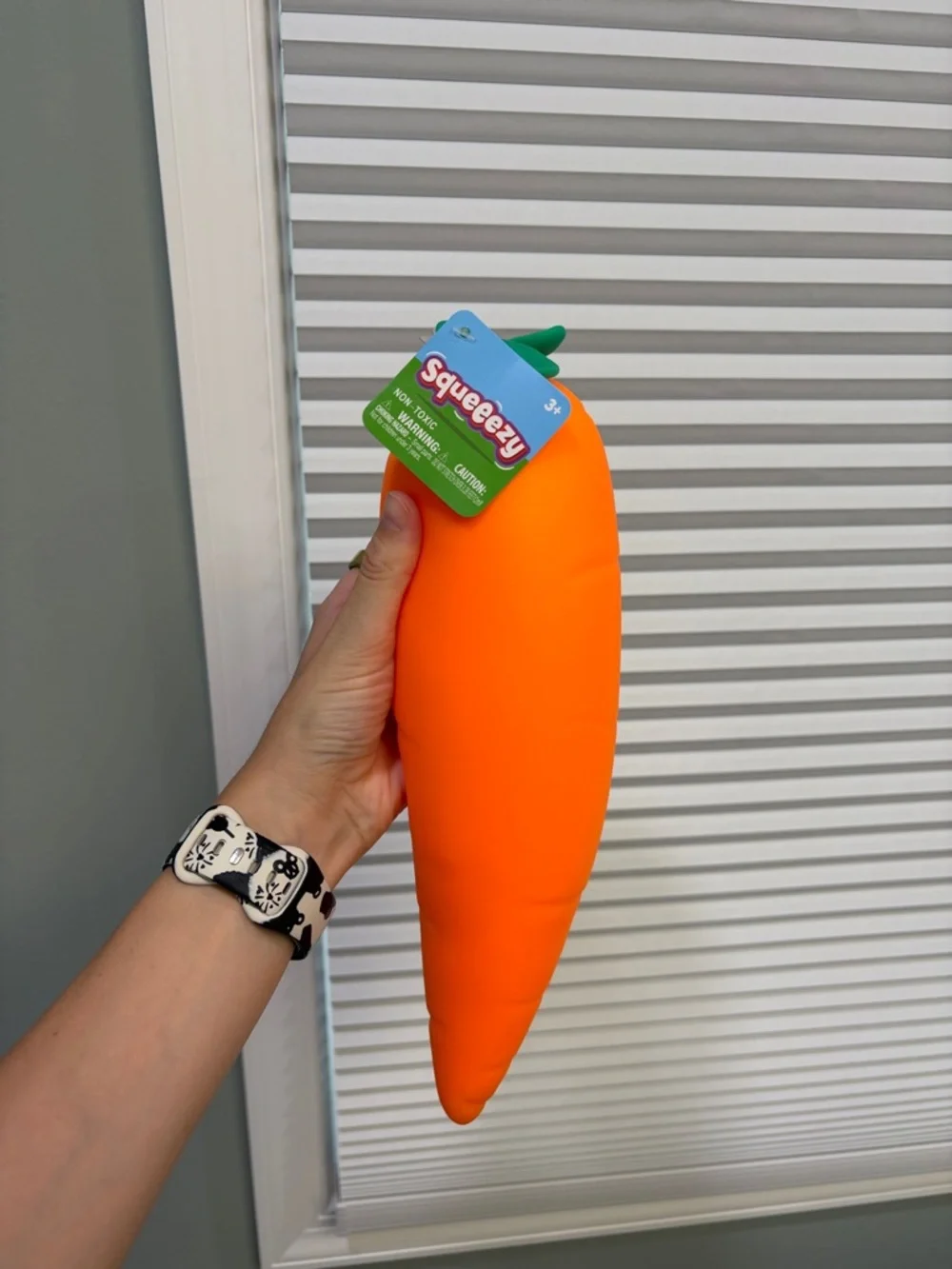Orange Carrot Soft Squeeze Toy - Kids Toys